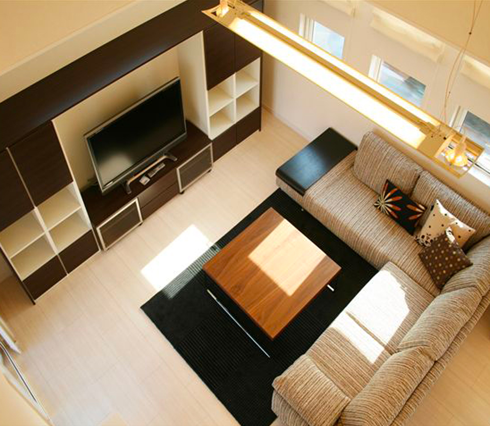 縦に広がる空間設計